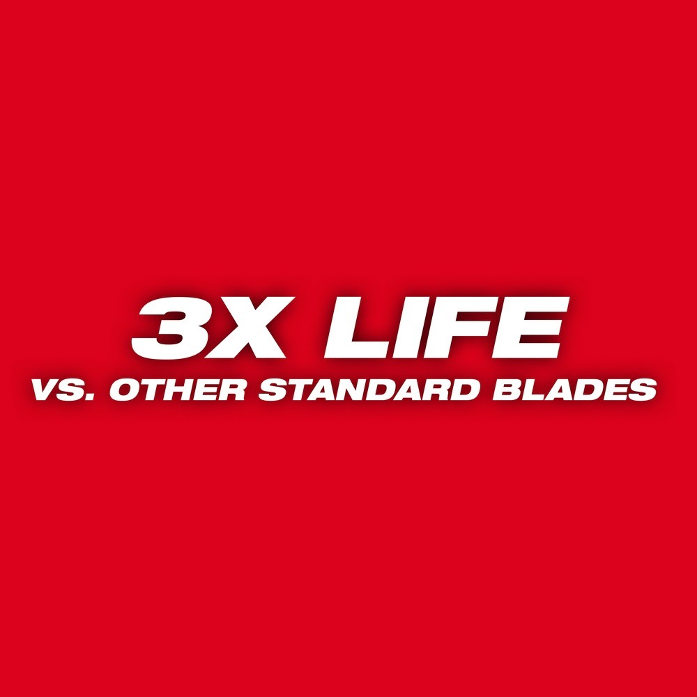 Milwaukee 48-01-6187 9″ x 14TPI Bi-Metal Super Sawzall Blade 50-Pack