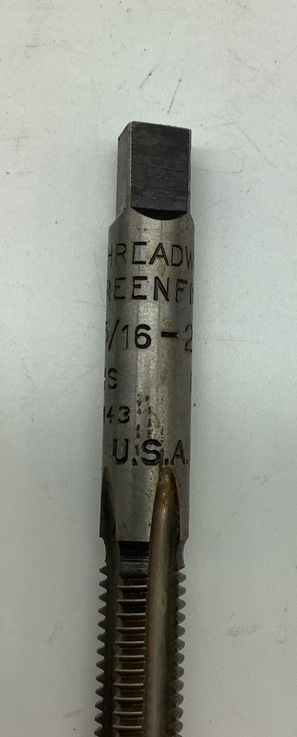 Greenfield 5/16- 22 (YES 22 )high speed taps USA 2317-A15