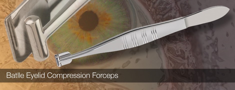 SS Meibomian b Gland Forceps b batlle expressor For Dry Eyes Ophthalmic Tweezers