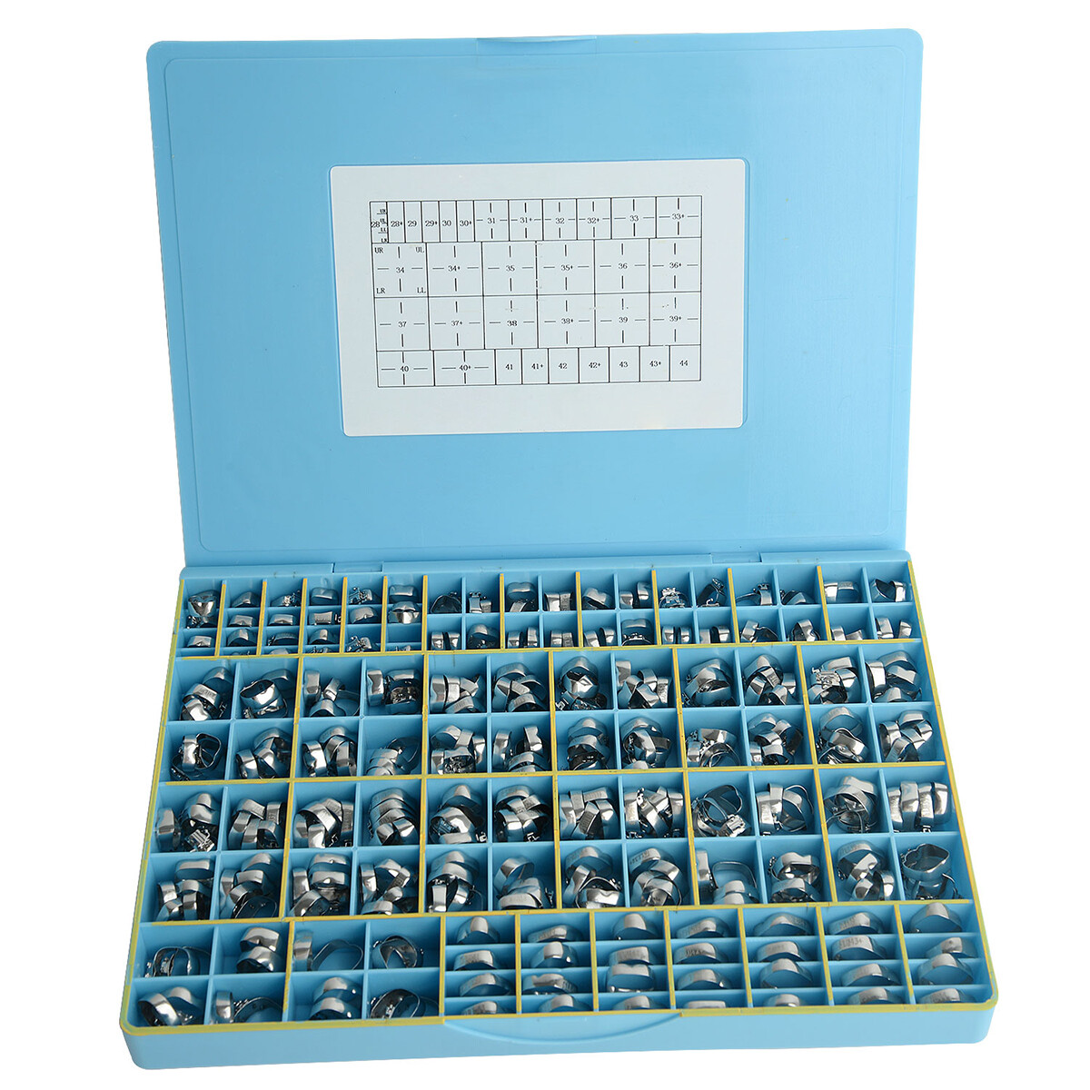 Ortodoncia Dental 1er Molar con Bandas Tubo Bucal Roth 0.022″ 16#-35#/28#-44#