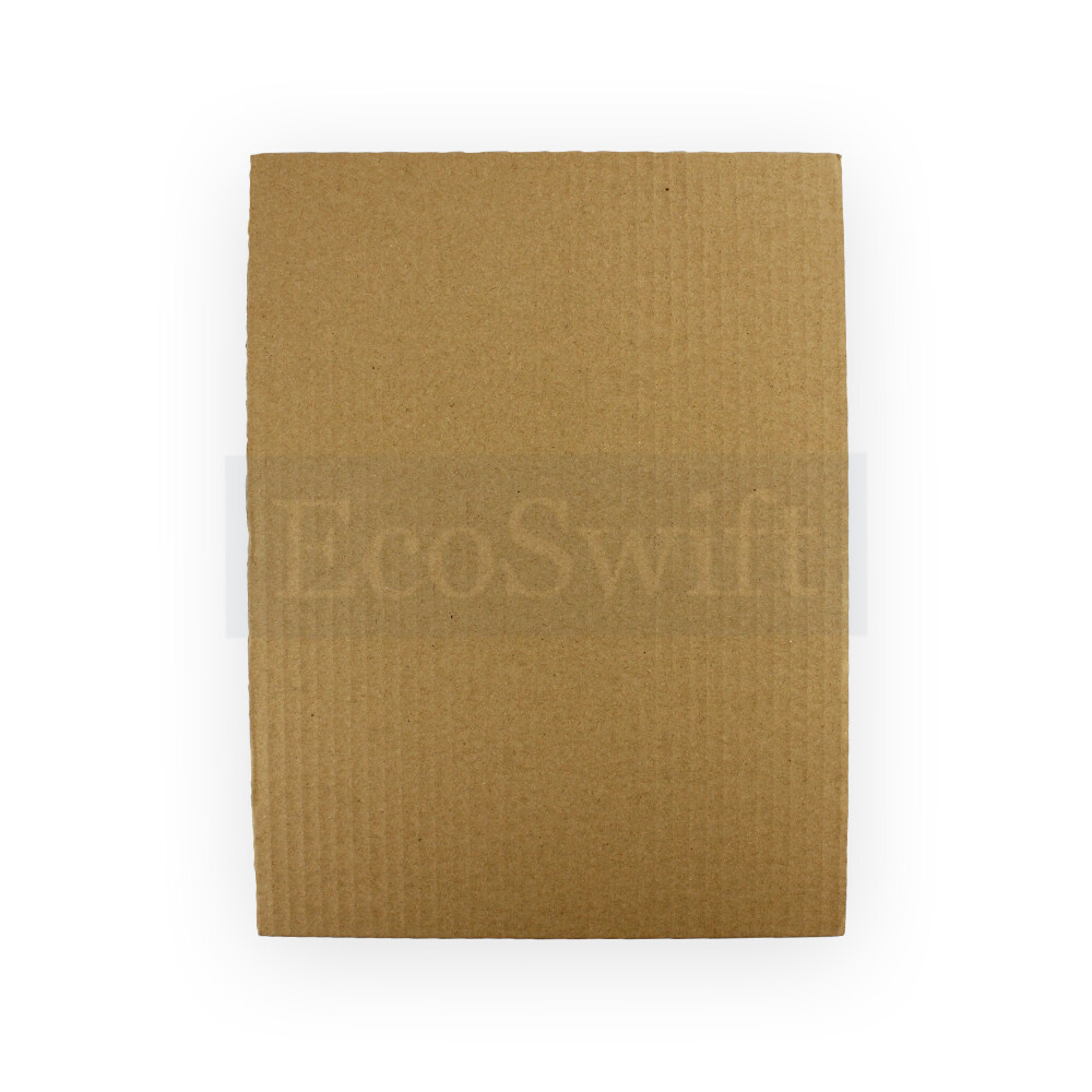 25 11 x 14 Corrugated EcoSwift Cardboard Pads Inserts Sheet 23 ECT 1/8″ Thick