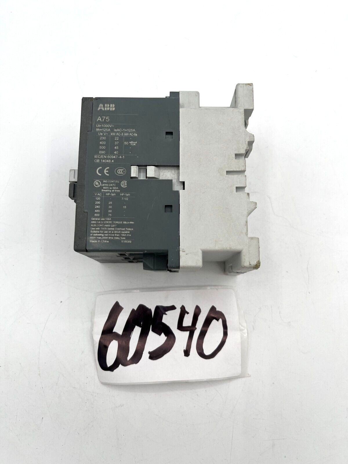 ABB / A75-30 / Contactor