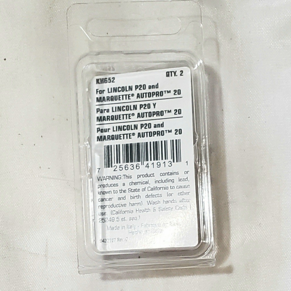 Lincoln Electric KH652 Electrode & Nozzle Fits P20 Plasma Cutter & PowerTorch