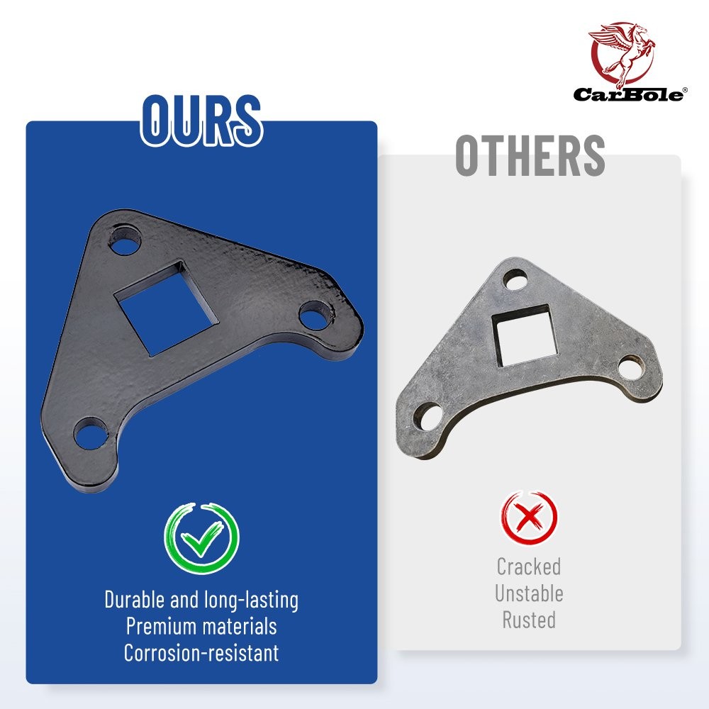 2Pcs Flange brackets For China Mini Excavator Drive Motor Reinforcement Brackets