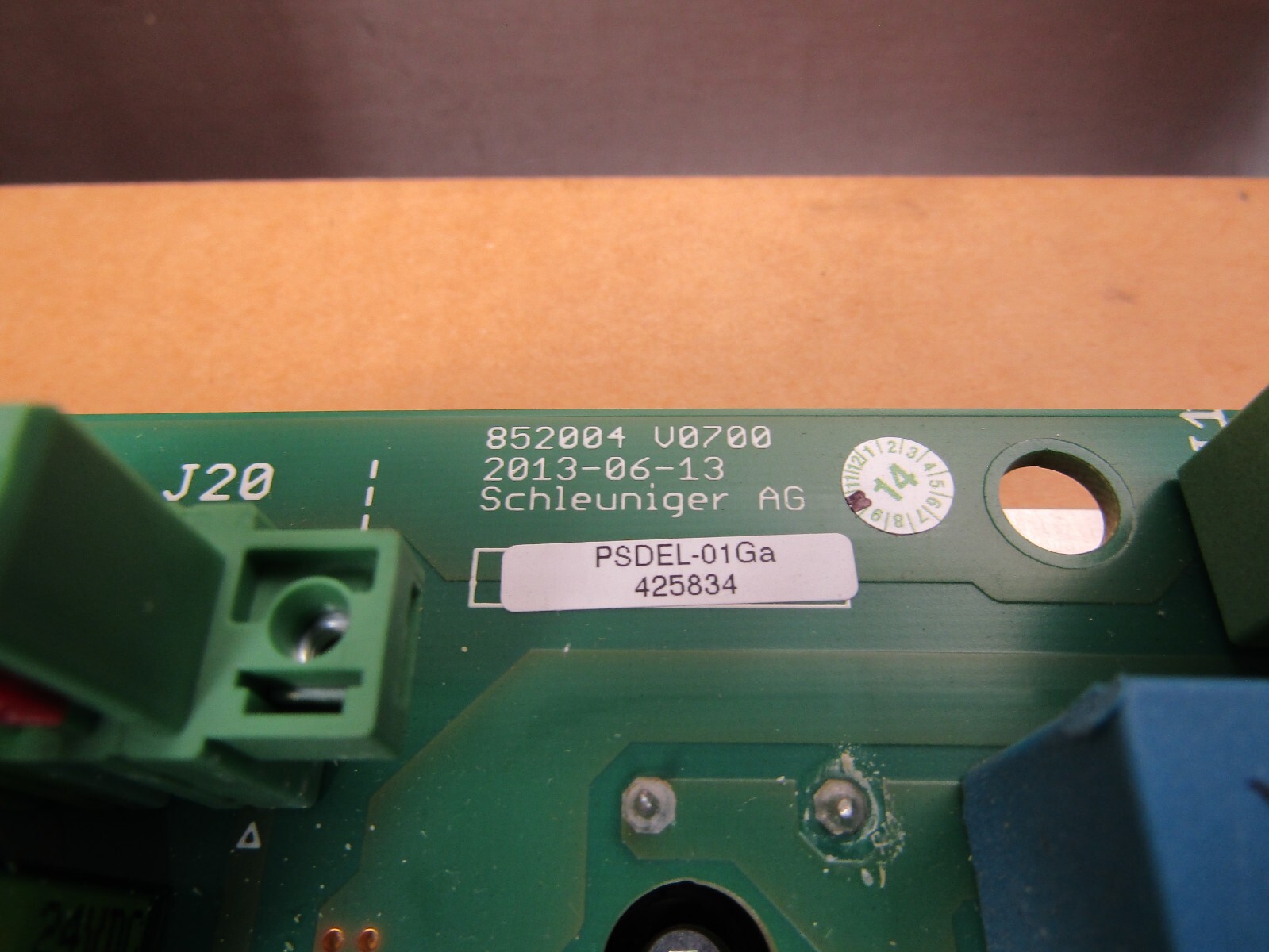 Schleuniger 425834 Power Supply 9550/MS