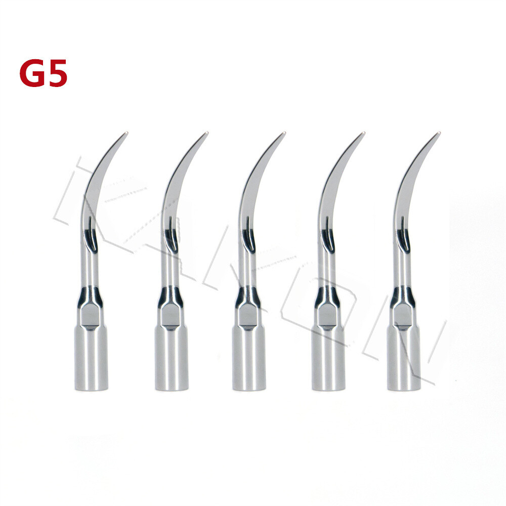 5Pcs/pack Dental WOODPECKER/EMS Ultrasonic Scaler Scaling Perio Endodontics Tips