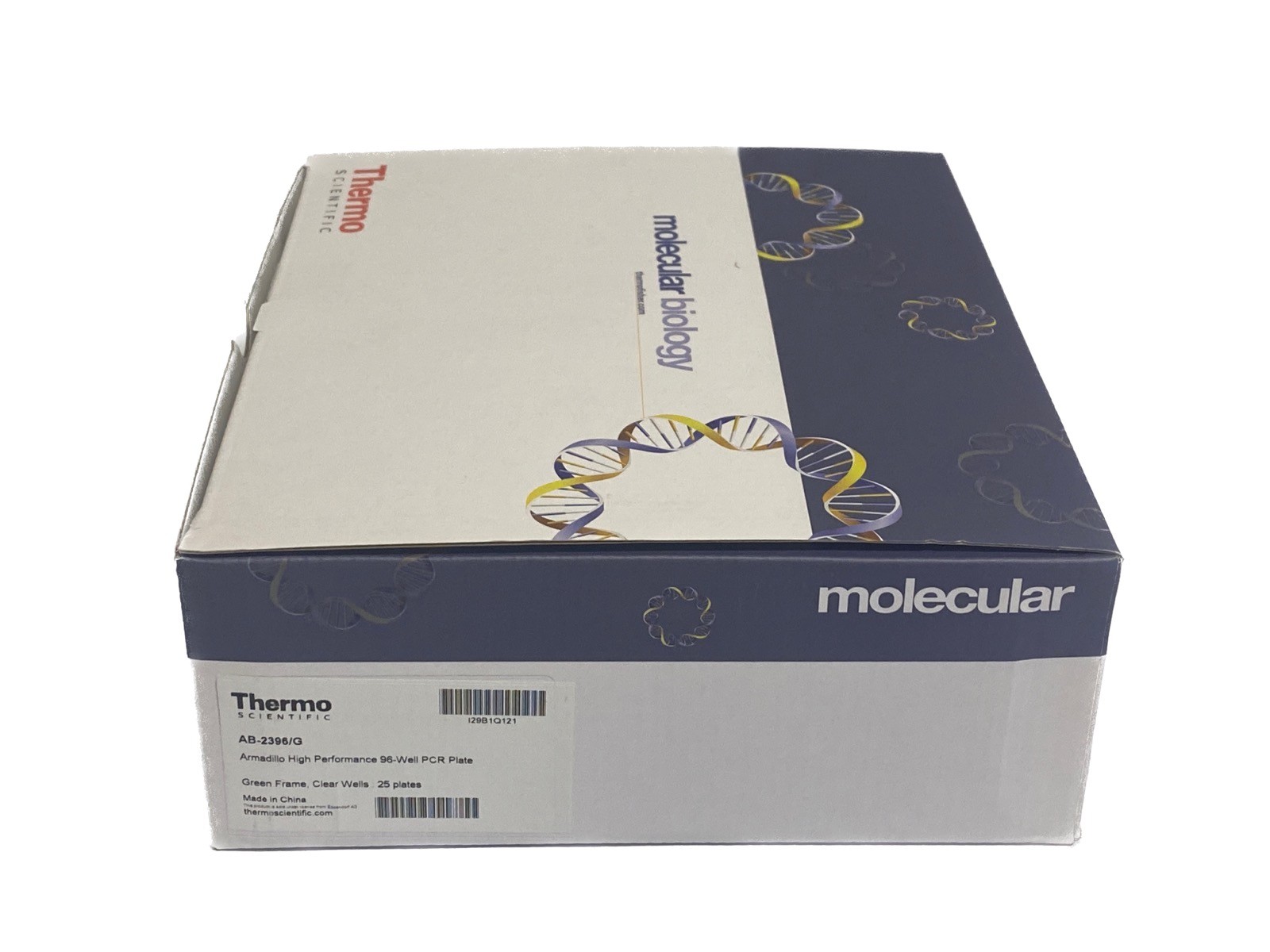 (25/Pk) MOLECULAR BIOLOGY 96-Well Armadillo HP PCR Culture Plates Green AB-2396G