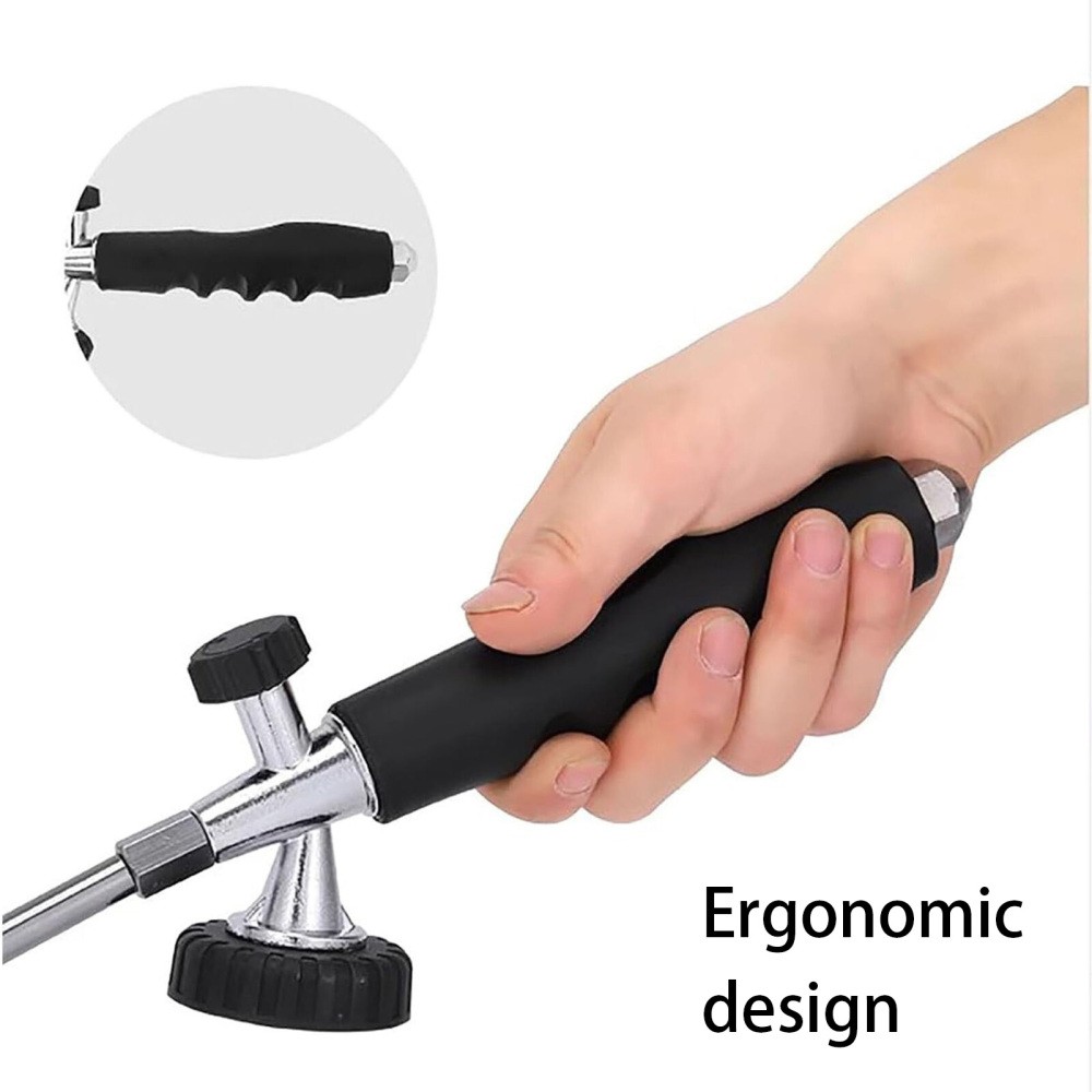 Propane Torch Weed Burner Blow Torch Flame Control Detachable Long Arm Outside