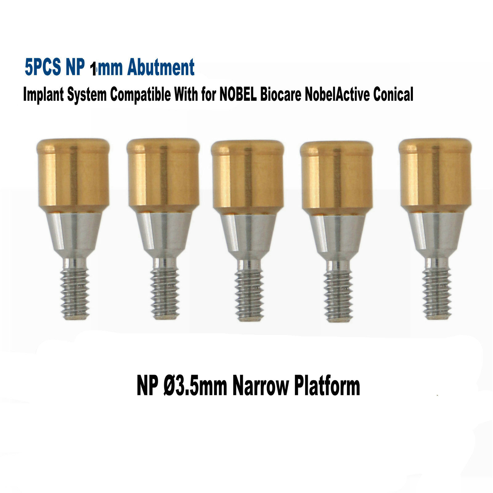 Implant Locat0r Abutments NP For Nobel Biocare Active AH=1/2/3/4/5.0mm Dental
