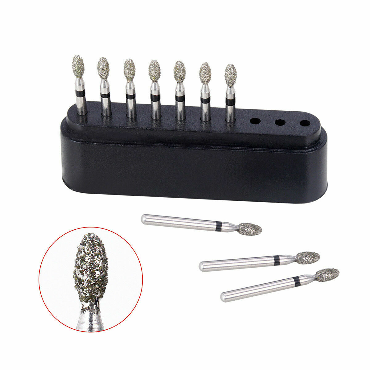 AZDENT Dental Super Coarse Diamond Burs FG for High Speed Handpiece