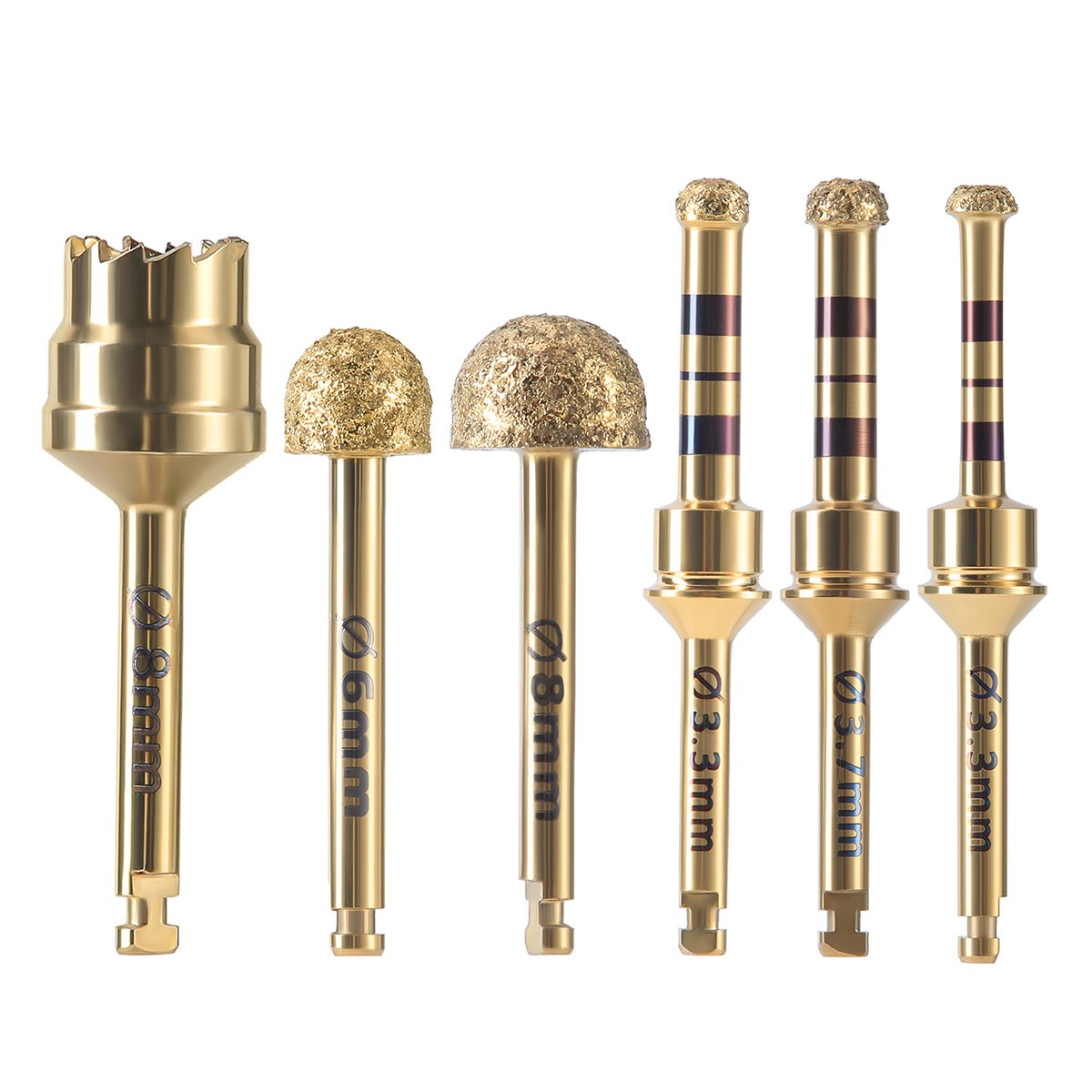 Dental Maxillary Sinus Lift Drills Kit Lateral Approach Stoppers Elevation