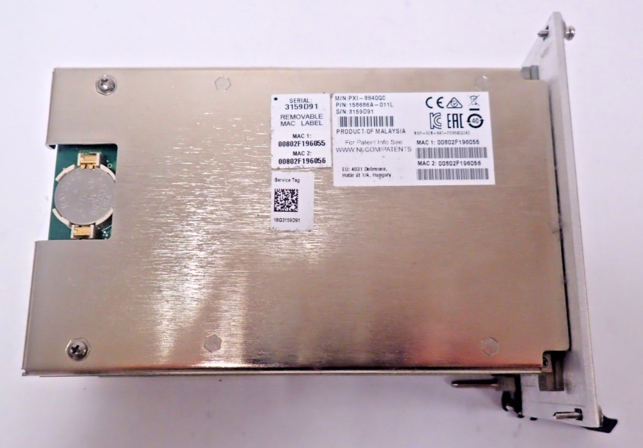 NATIONAL INSTRUMENTS / NI PXI-8840 QUAD CORE 2.6GHz EMBEDDED PXI CONTROLLER