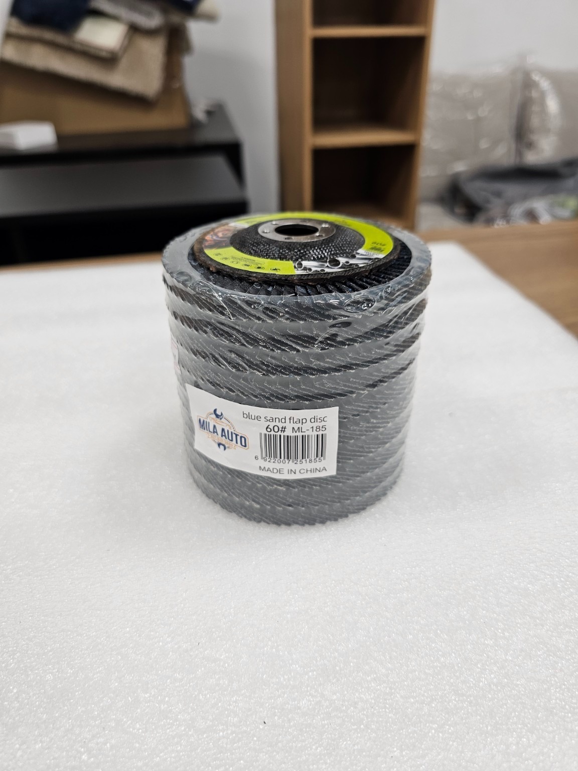 4″ Flap Disc 60 Grit 10PCS Grinding Sanding Wheels for Metal Rust Removal Angle