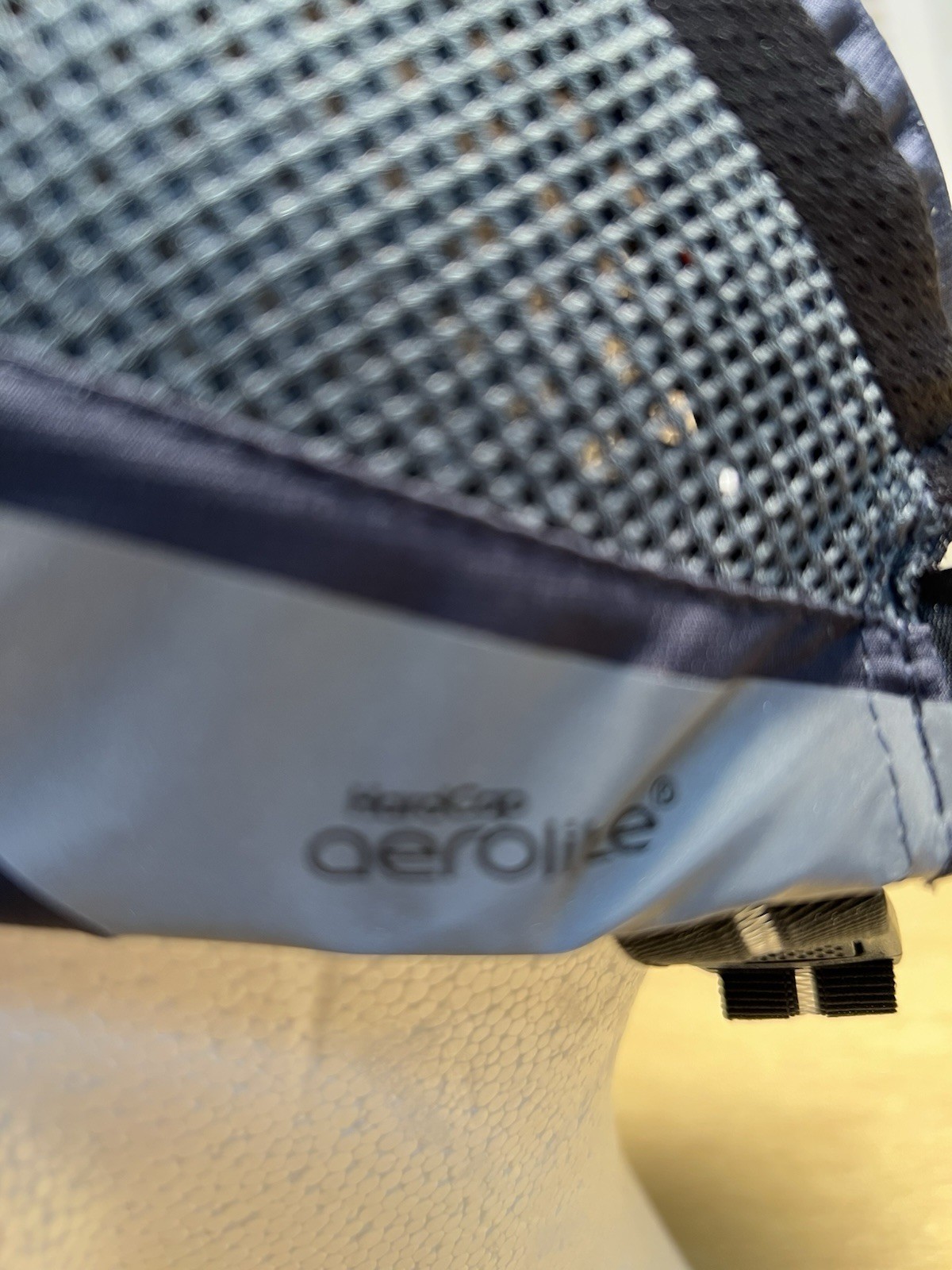 JSP Aerolite HardCap Safety Bump cap Micro Brim Navy Gray Lightweight