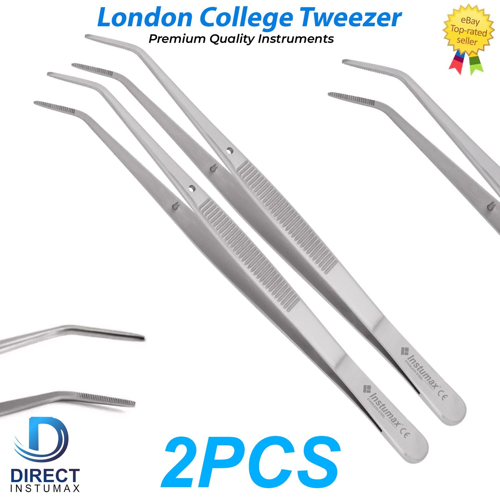 Premium Grade College/Cotton Dressing Pliers Tweezers Dental Instruments