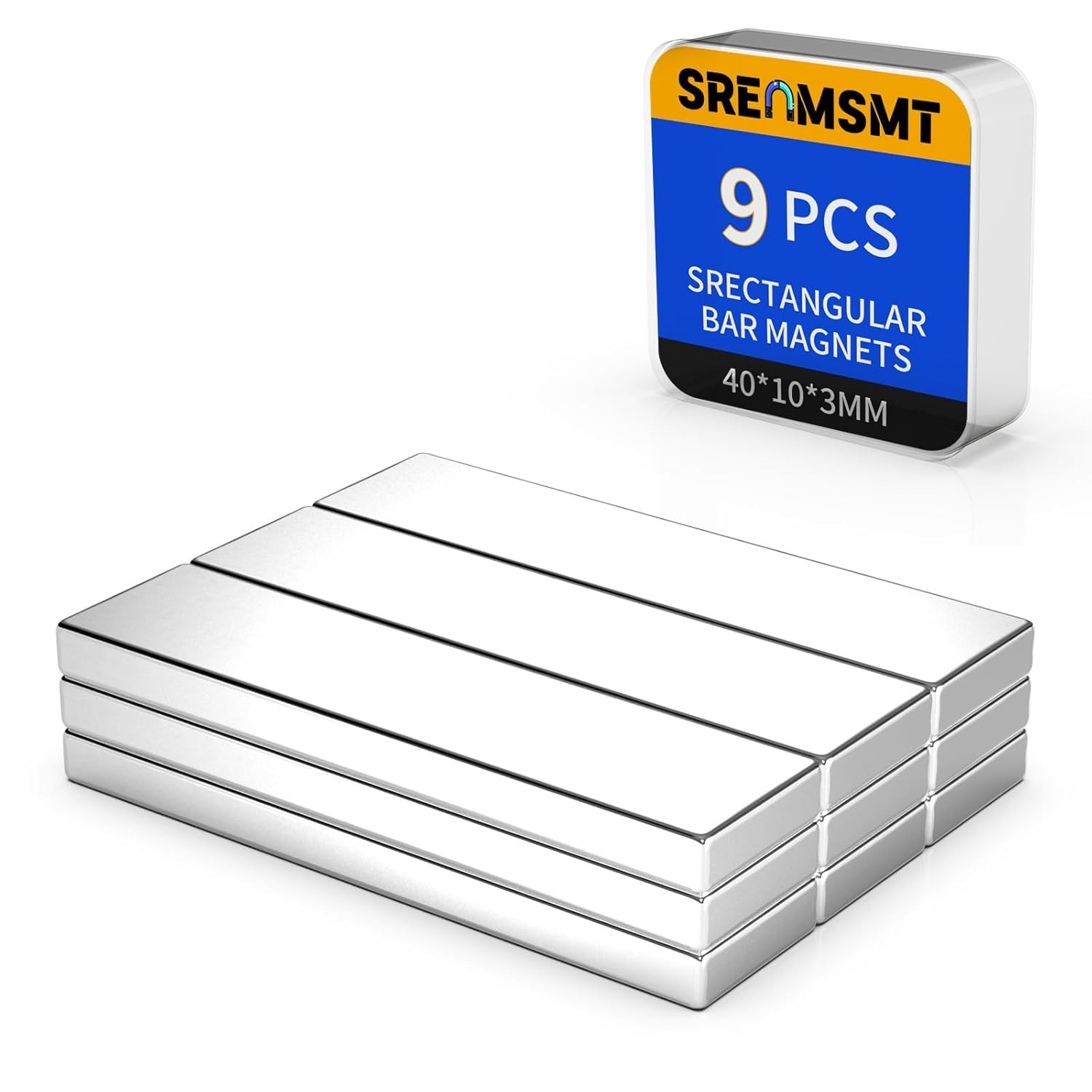4-12 Neodymium Bar Magnets Rare Earth Rectangle Heavy Duty Powerful 60X10X3Mm