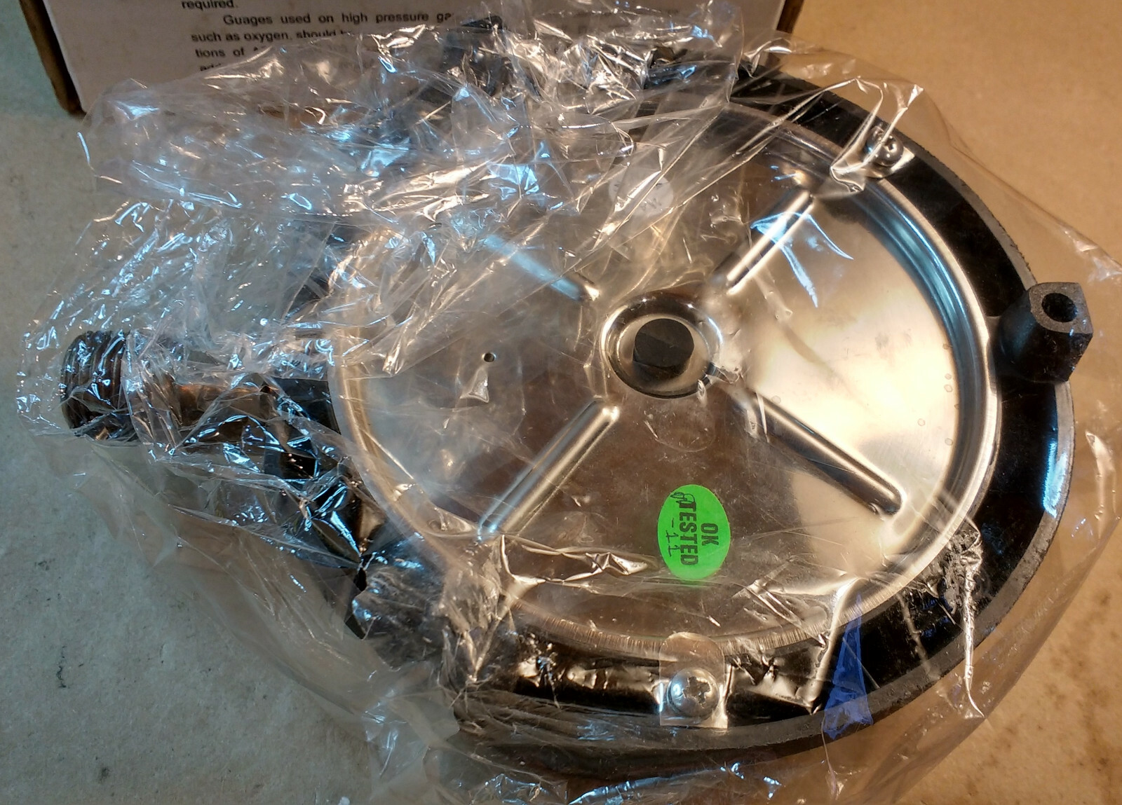 3000 PSI Gauge, 125mm (5 inch) Face, 1/2″ NPT Bottom Connection