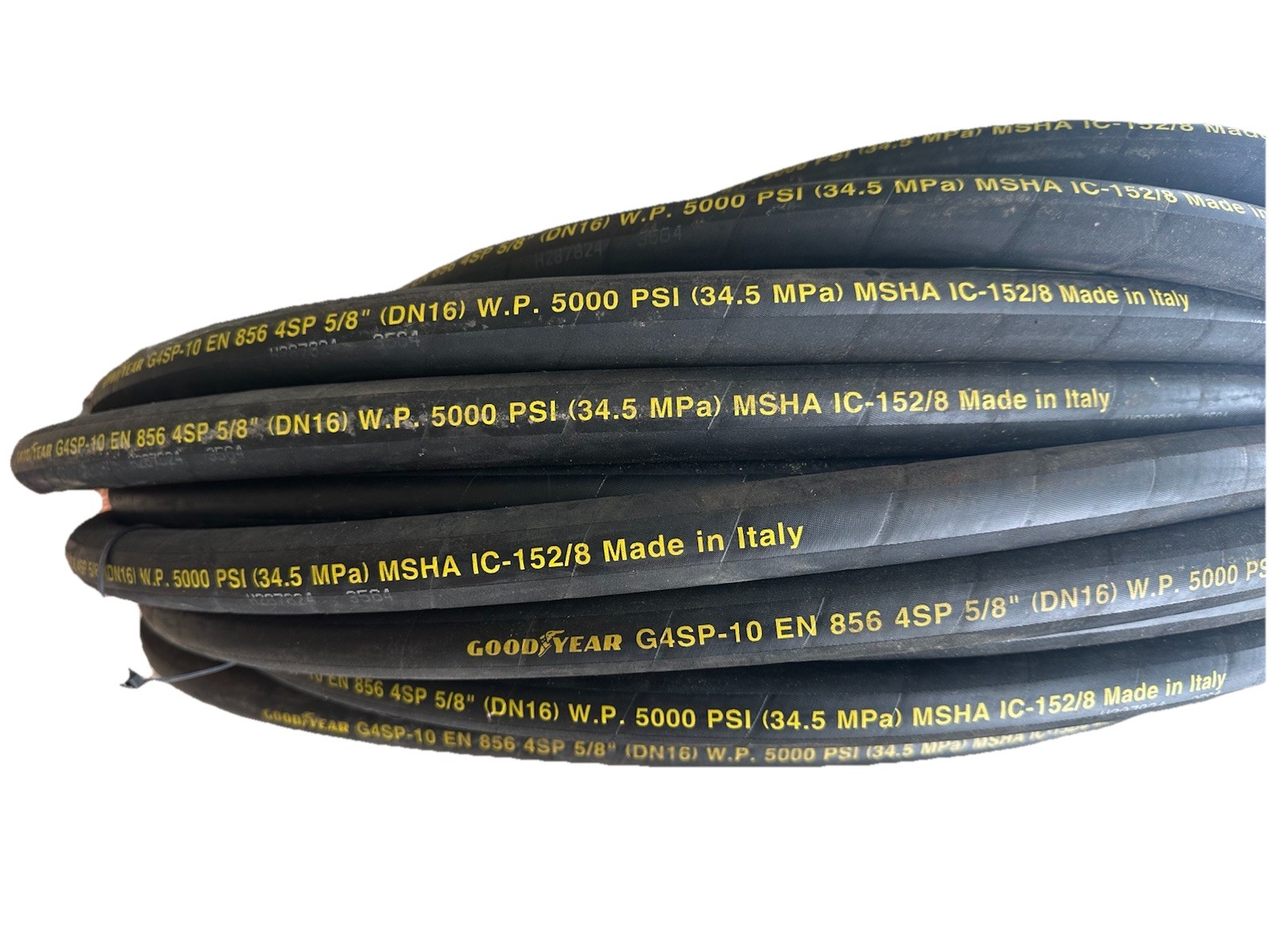 Goodyear G4sp-10 Hydraulic hose, 5000 Psi, By The Foot