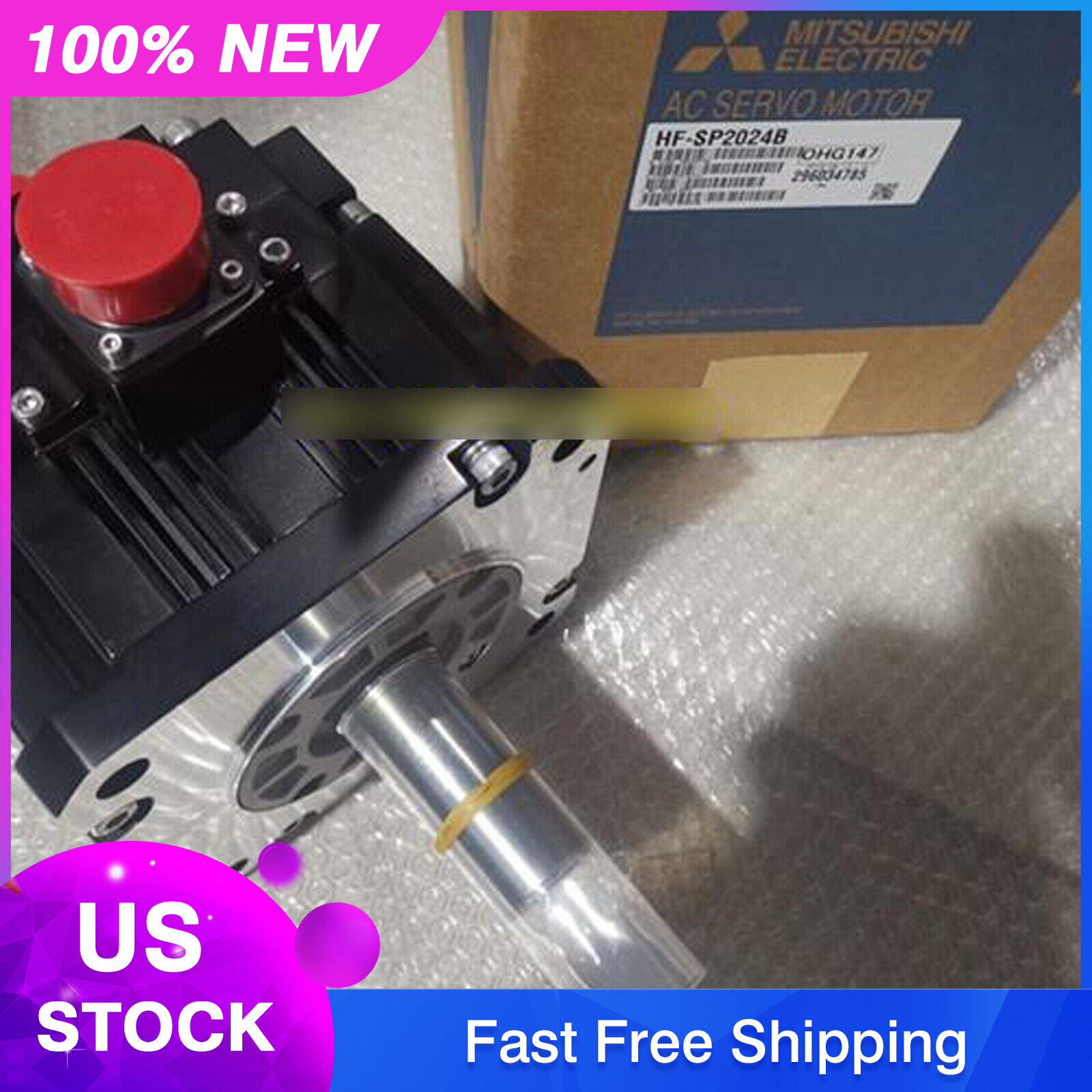 Mitsubishi HF-SP2024B One New HFSP2024B Servo Motor Expedited Shipping