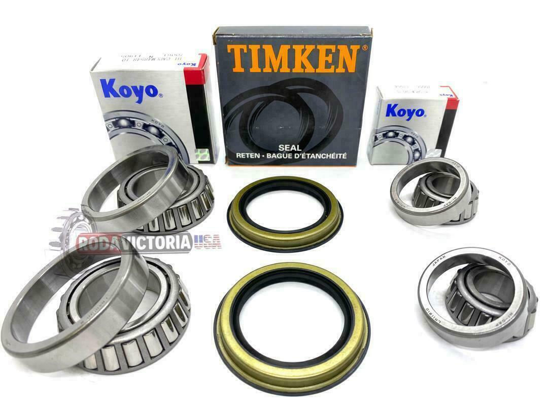 Front Wheel Bearing (2 Inner & 2 Outer) with Seal set for 95-11 FORD RANGER 2WD