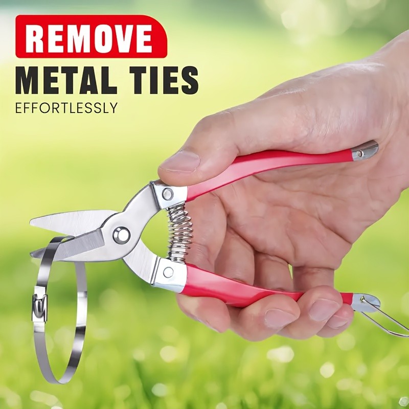 Heavy Duty 304 Stainless Steel Cable Tie Gun Kit-150pcs Metal Zip Ties(3 Sizes)