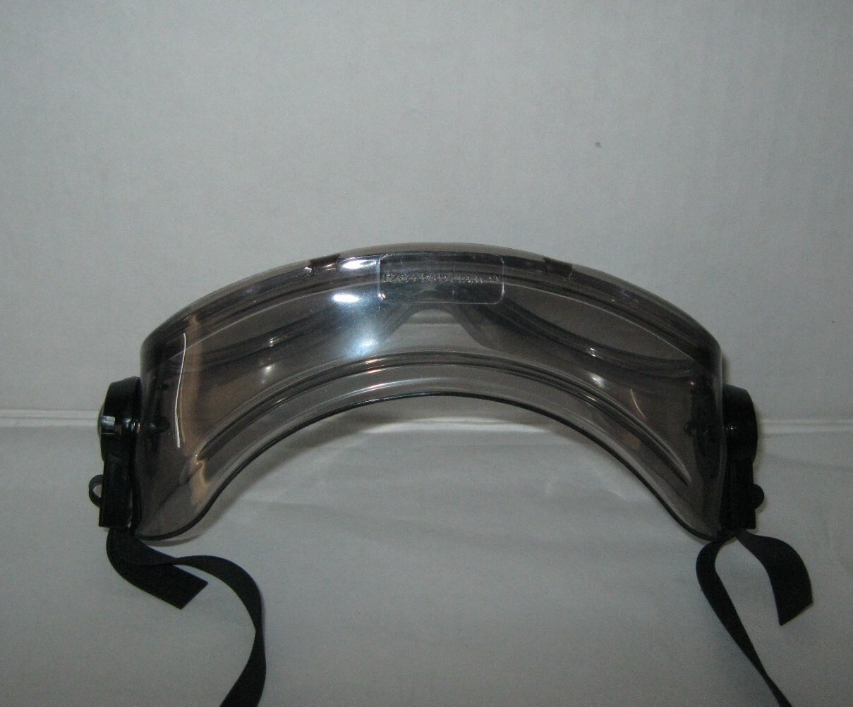 Lot of 9 Pyramex Clear H2X Anti-Fog with Strap Chemical Splash Goggles G304TN