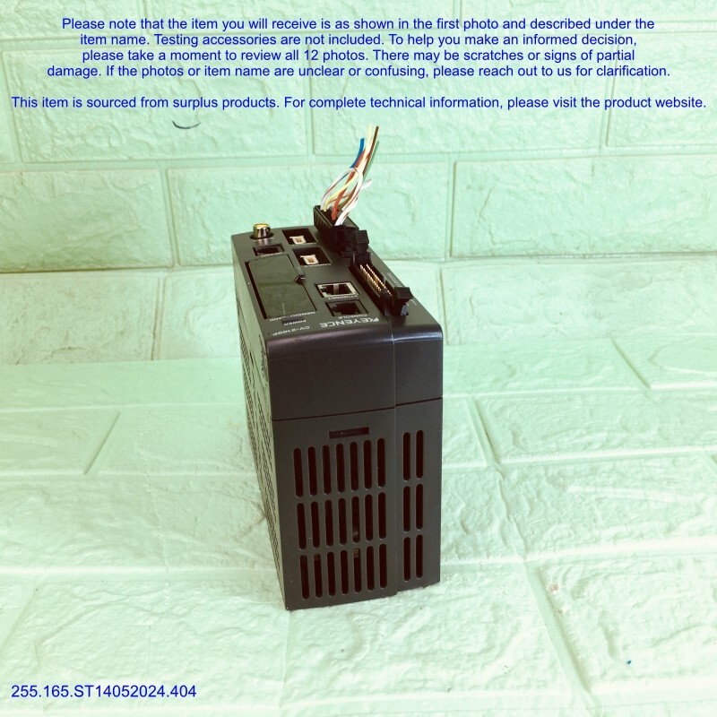 KEYENCE CV-2100P, Digital Image Controller as photo, sn:4534, FedExDHL