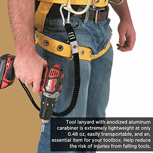 Fall Protection Safety Harness with Dorsal D Ring Roofing Kit Lanyard and Tool