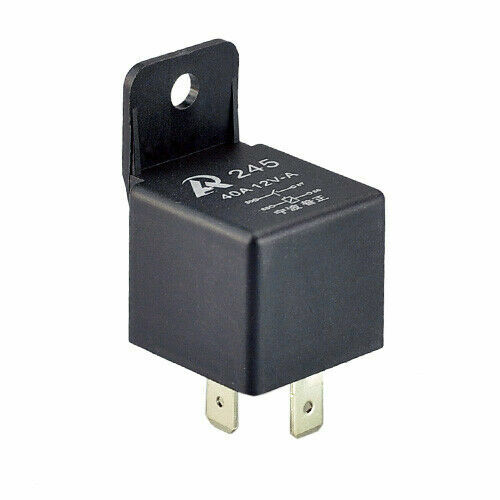 5 Pack 12V 30/40 Amp 4-Pin SPST Automotive Relay with Wires & Harness Socket Set