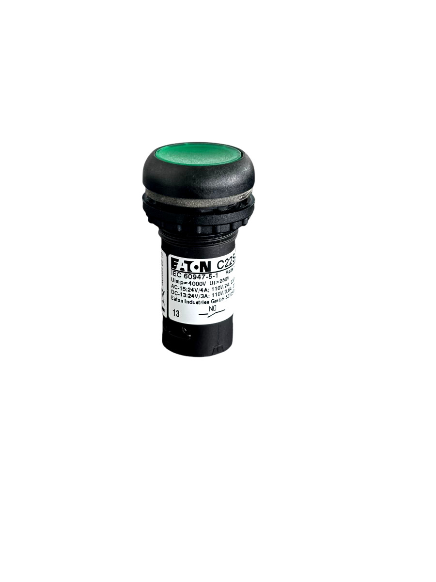 EATON C22 Compact Push Button C22S-DL-G-K10-120 GREEN