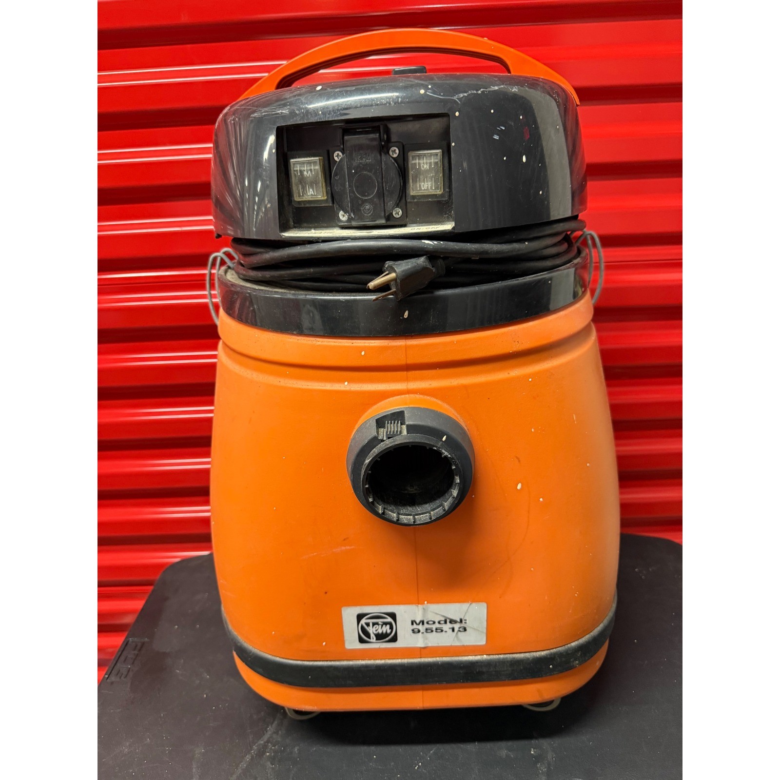 Fein 9.55.13 Turbo II Wet Dry Shop Vacuum 1000W 9.5A Automatic Tool Start Italy