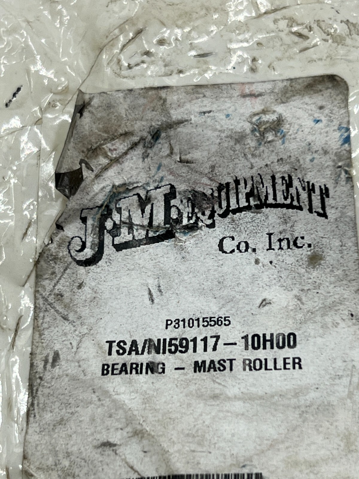 Total Source HSB Mast Guide Forklift Roller Bearing NI59117-10H00 MG307FFN4