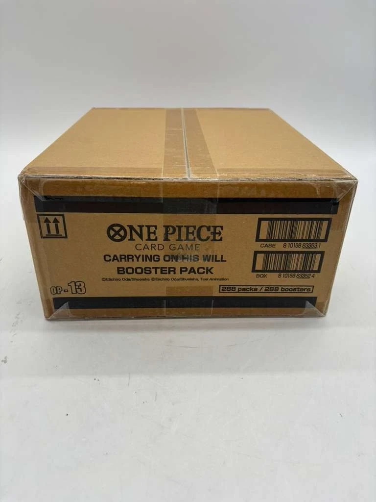 One Piece TCG OP-13 Carrying On His Will Booster Box Case SEALED ENGLISH