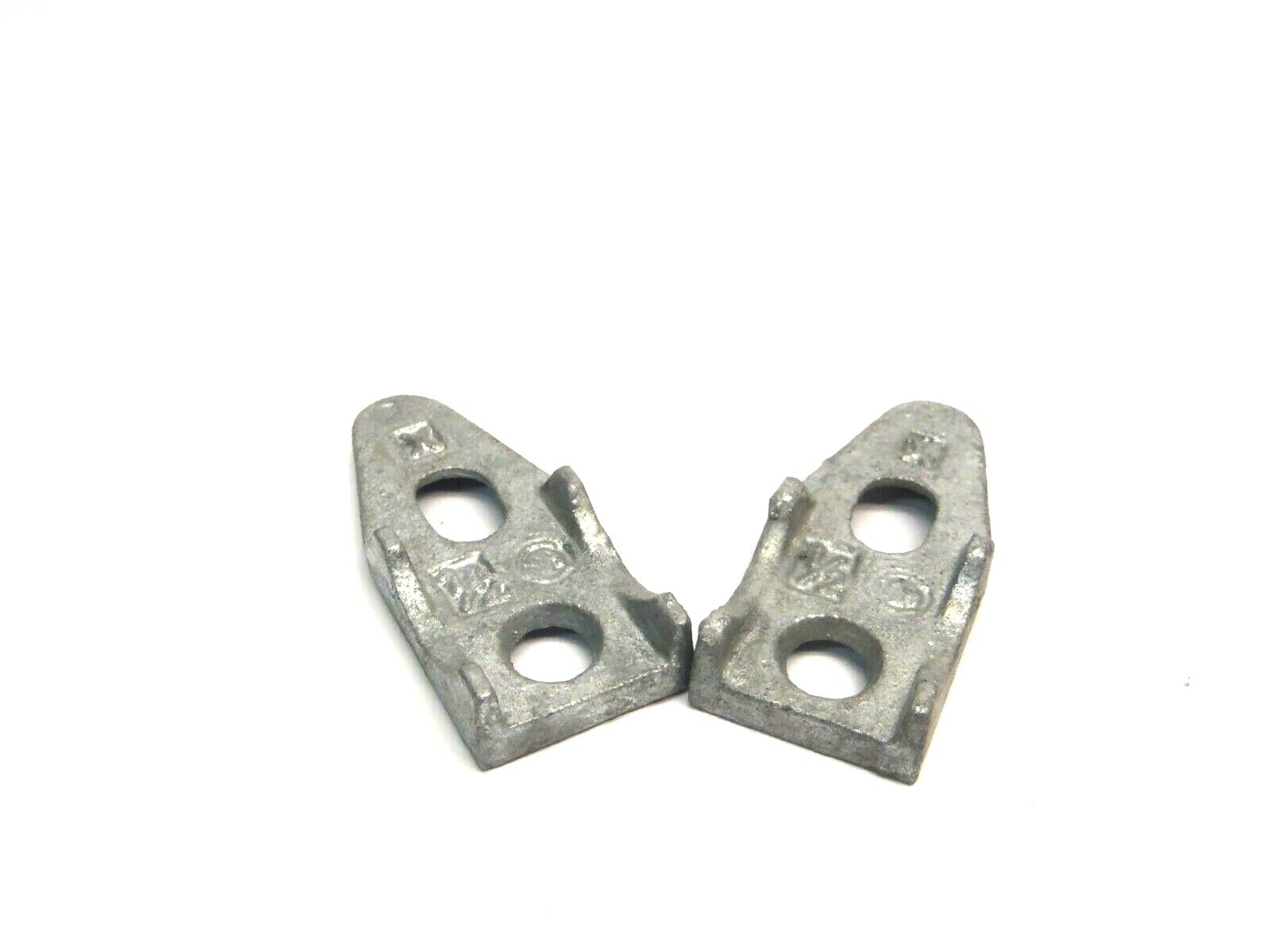 1/2″ Clamp Backs for Conduit Straps Zinc Plated LOT OF 2