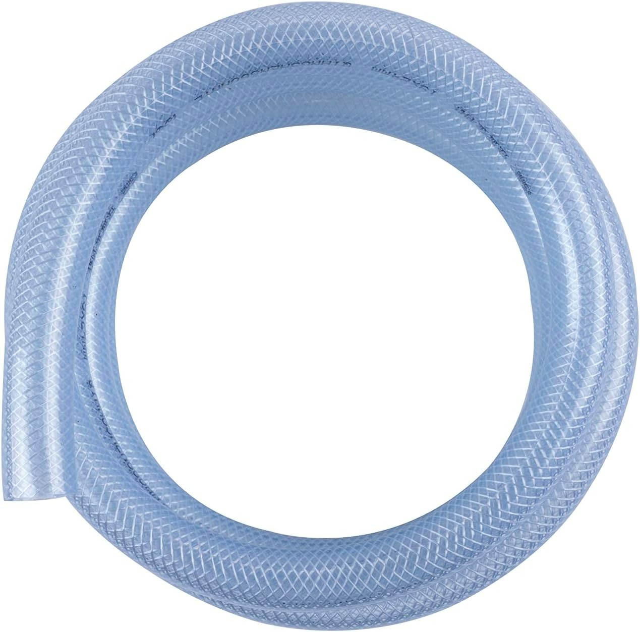 Flexible Braided Clear PVC Hose 3/4″ ID, 10ft – Ideal for Food & Water