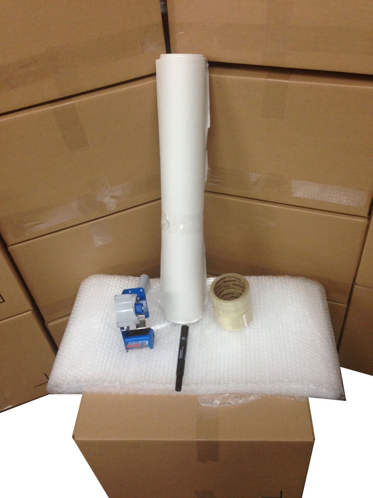 Bigger Moving Box Kit – 15 Boxes (5 Large/10 Medium) plus Supplies Included