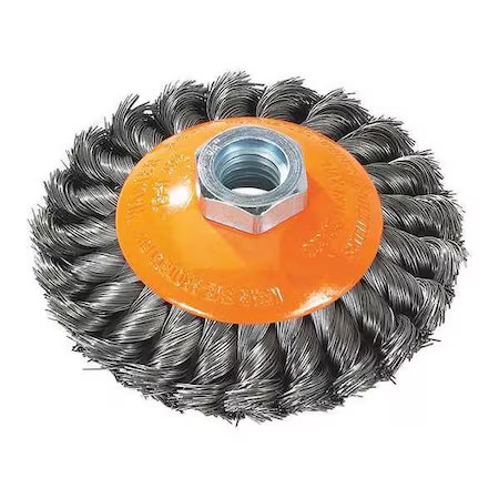 Walter Surface Technologies 13H404 Cup Brush, 0.015″ Dia., 20, 000 Rpm