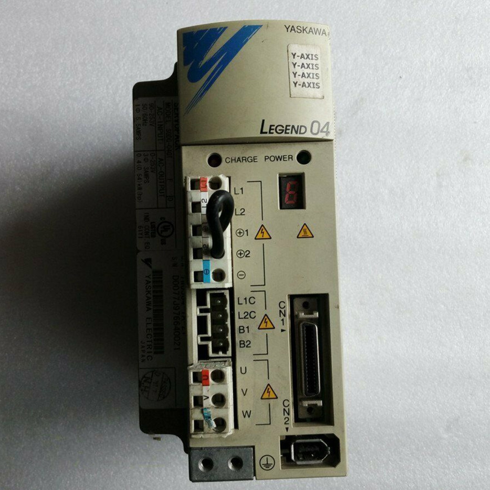 1PC Used Yaskawa SGDG-04GT Servo Drive Quality assurance