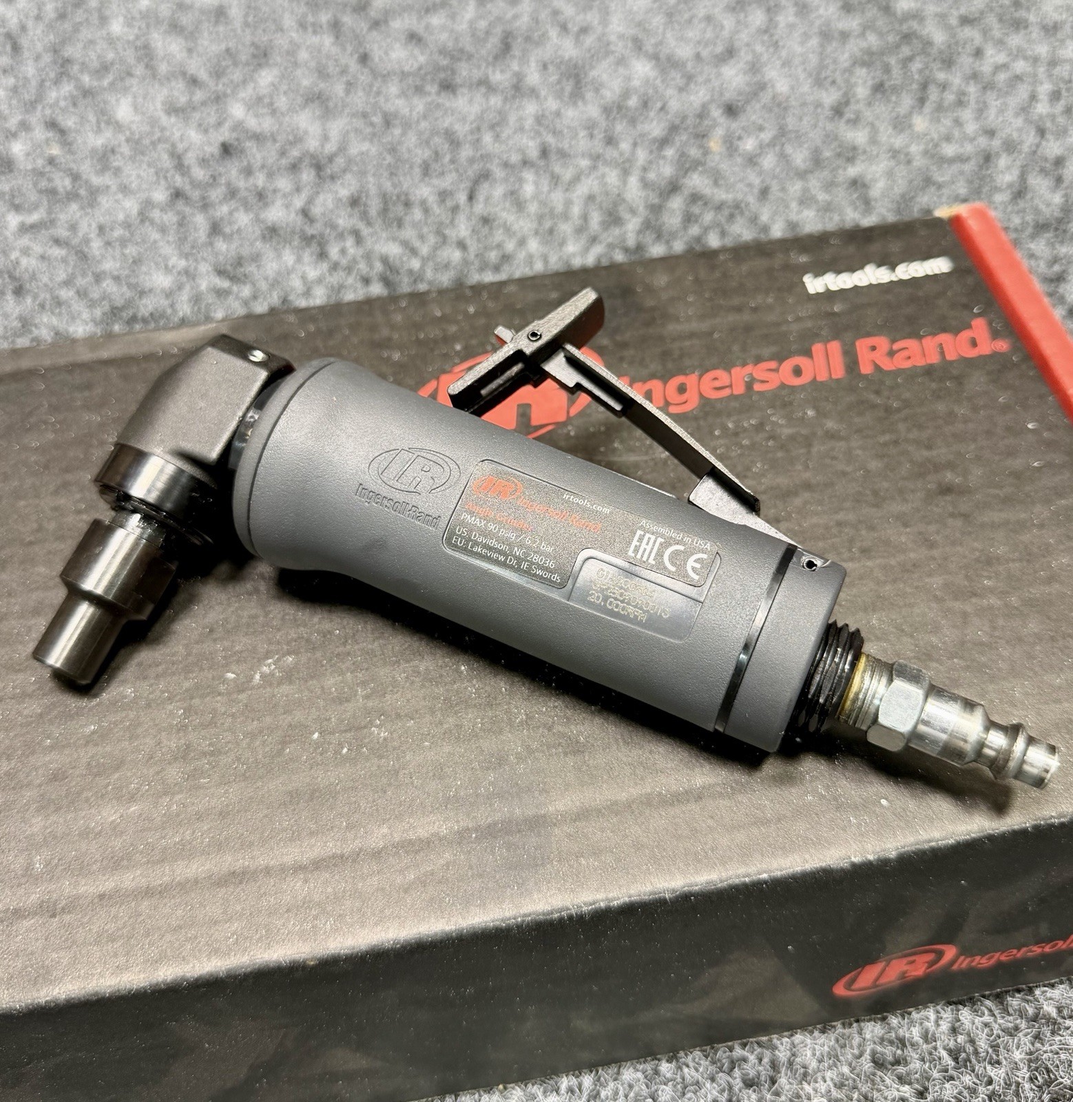 Ingersoll Rand G1A200RG4 Air Die Grinder, Right Angle, 1/4″, 20,000 RPM