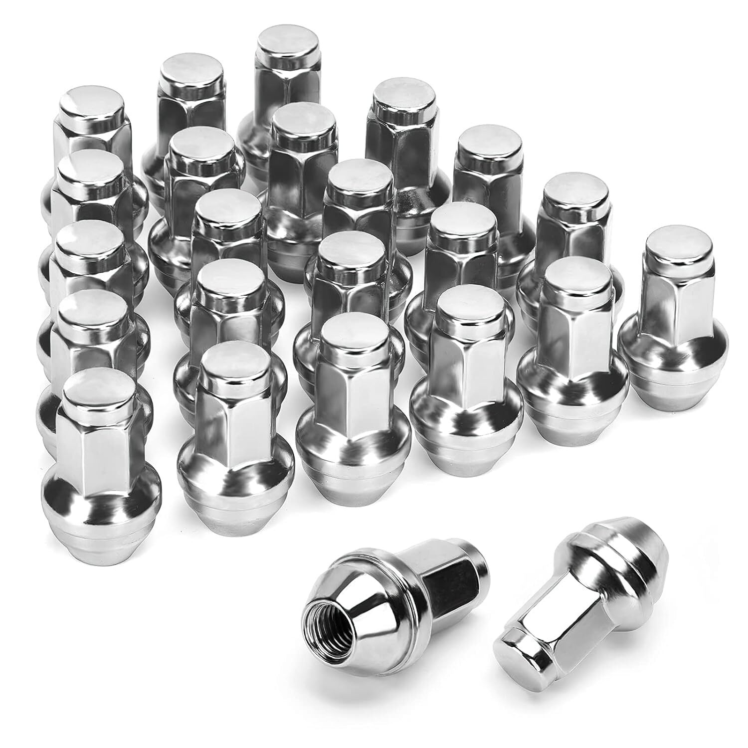 24pcs 14mx2 OEM Lug Nuts One-piece Factory for Ford F150 2000-2014 Expedition