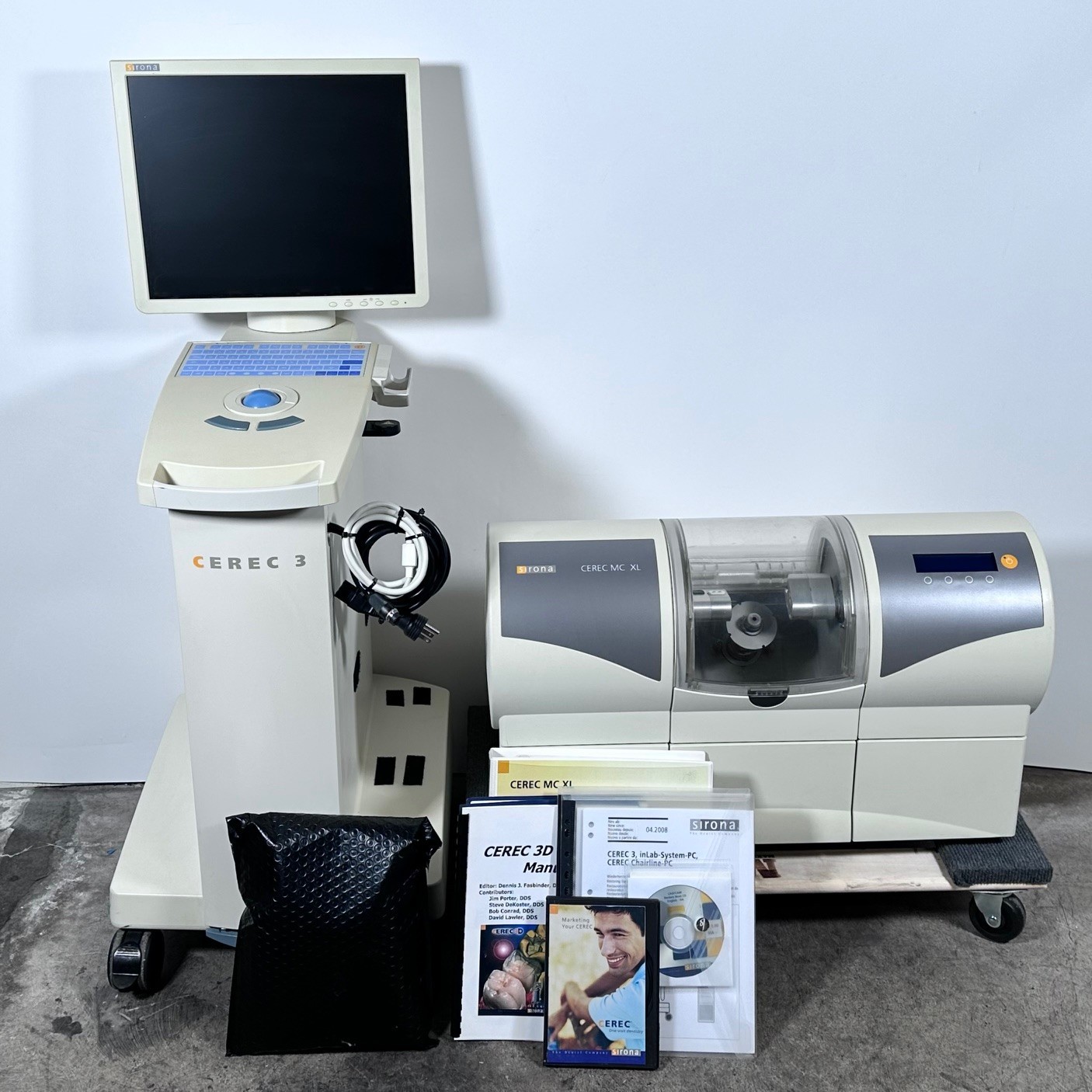 Sirona Cerec MCX MCXL Milling Machine CAD/CAM & CEREC 3 Acquisition Scanner