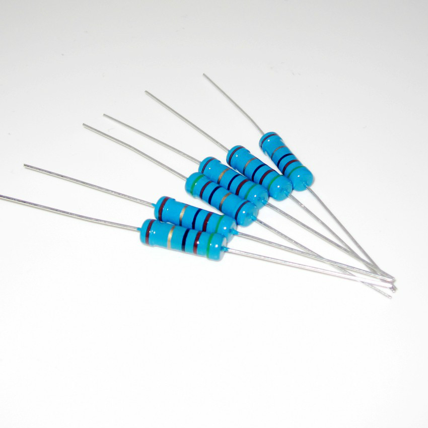 20Pcs 1W 1 Watt Metal Film Resistor ±1% 1M -10M Ω Ohm 1 M -10 M Free Shipping