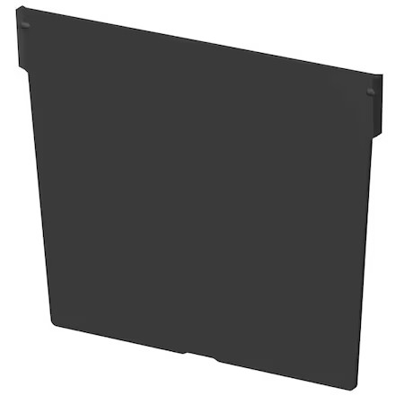 Akro-Mils 40030 Plastic Divider, Black, 6 5/8 In L, 4 7/8 In H, 12 Pk