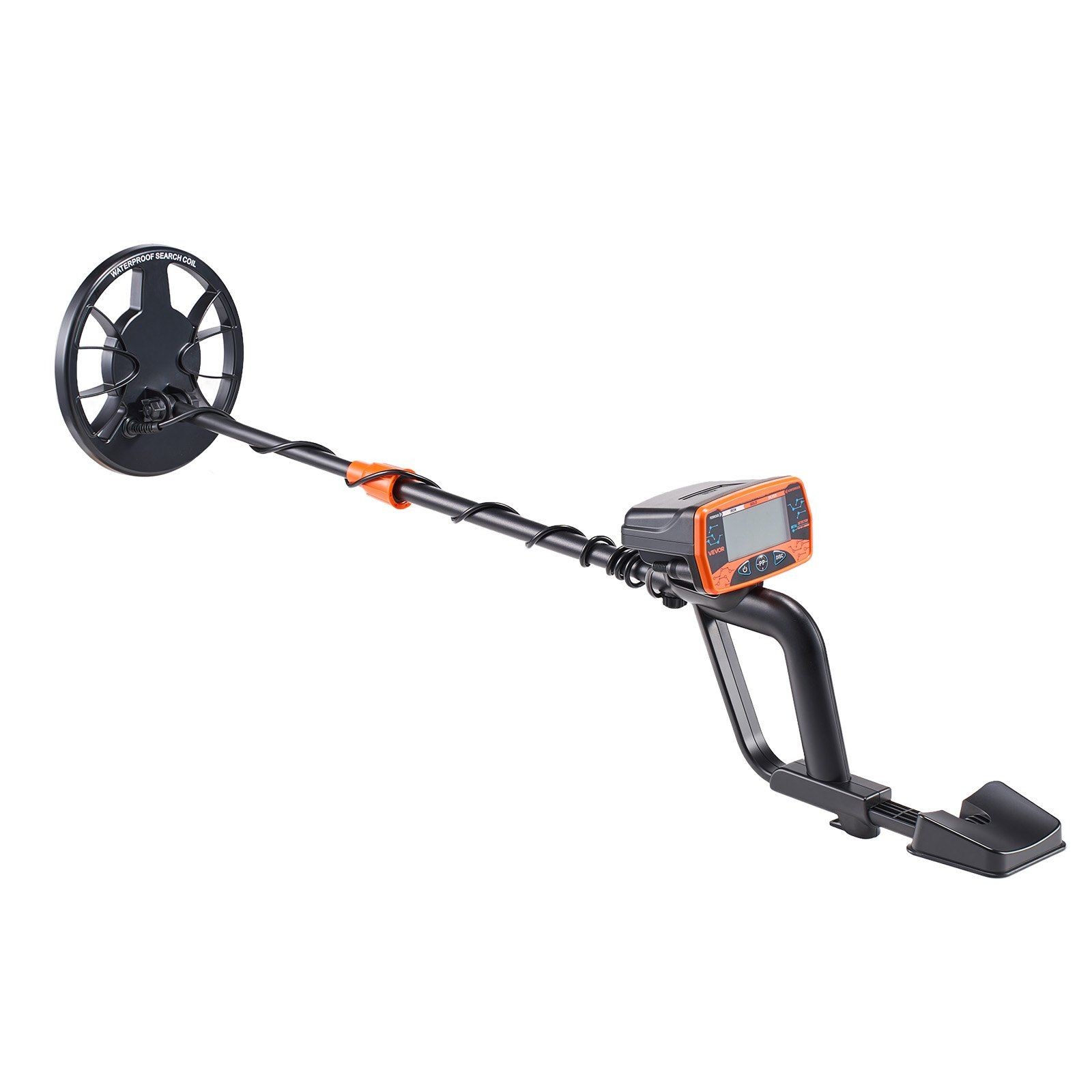 Professional Gold Detector: 8″ IP68 Coil, 5.8kHz, Sun-Visible Display, 3 Modes
