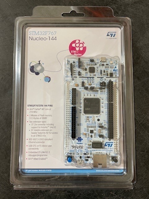 BRAND NEW – Nucleo-144 STM32F767ZIT6 Evaluation Board STM32F767