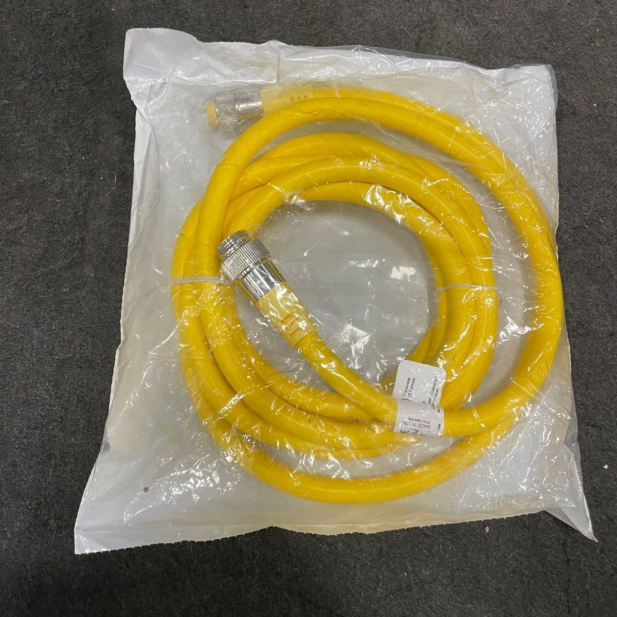 MENCOM CORPORATION Cordset 4 Pole, Male / Female, 6 Feet MIN-6MMFP-4M