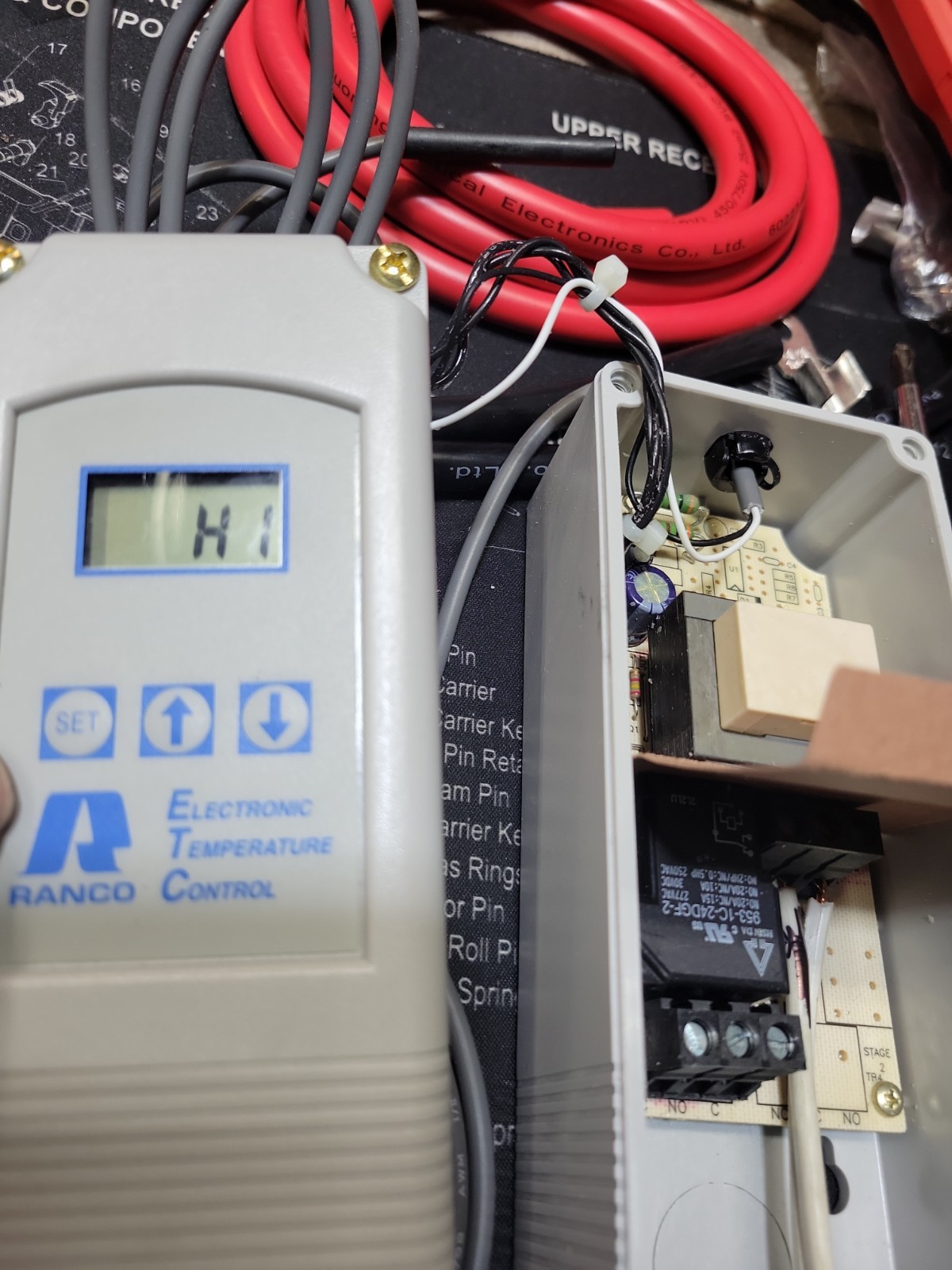 Ranco ETC-111000-000 Digital Electronic Temperature Control 120/208/240 VAC SPDT