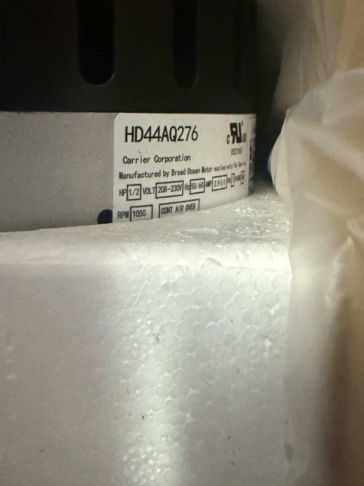 OEM Replacement ICP Blower Motor 1/2HP 1193103