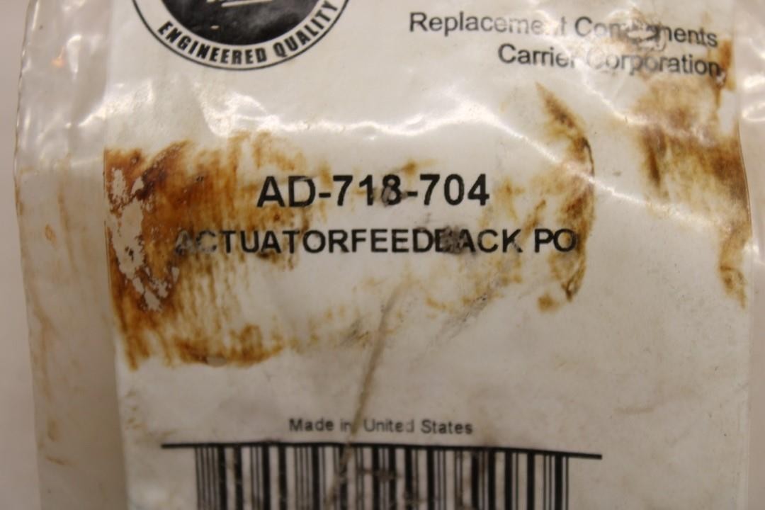 Factory Authorized Part Carrier AD-718-704 Actuator Feedback Potentiometer NEW A