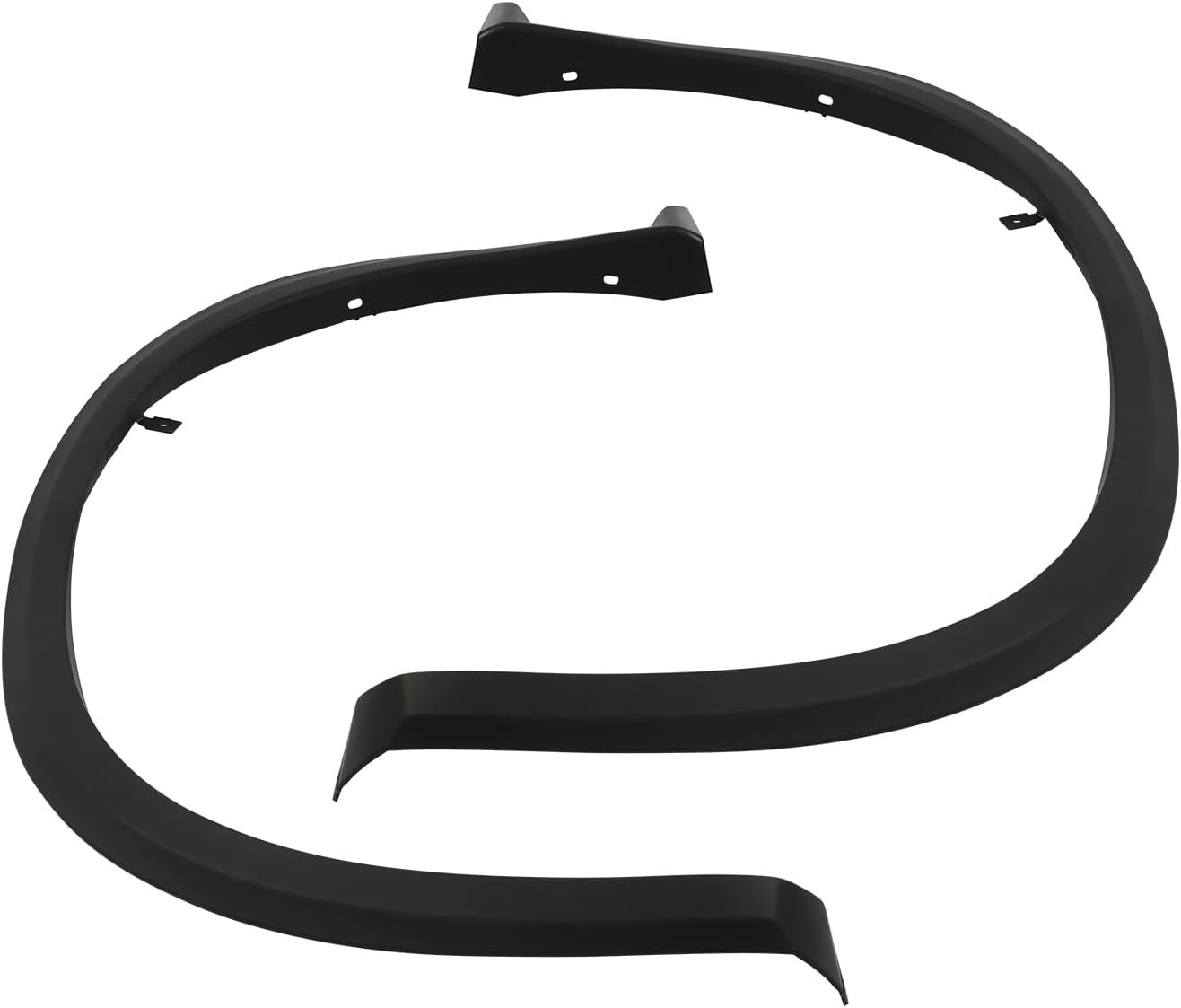 1 Pair Front Fender Flare Molding Trim For 2019-2020 Infiniti QX50 Aerodynamic